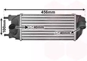 VAN WEZEL 17014701 -  Интеркулер
